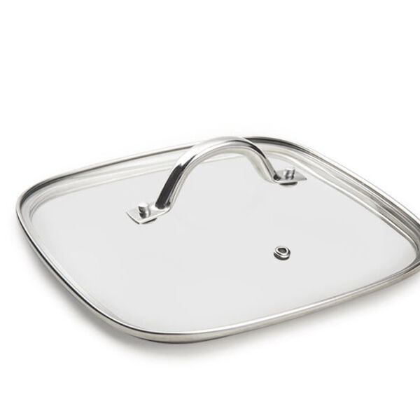 Tampa De Vidro Polishop - Smart Square - 22cm | 22cm